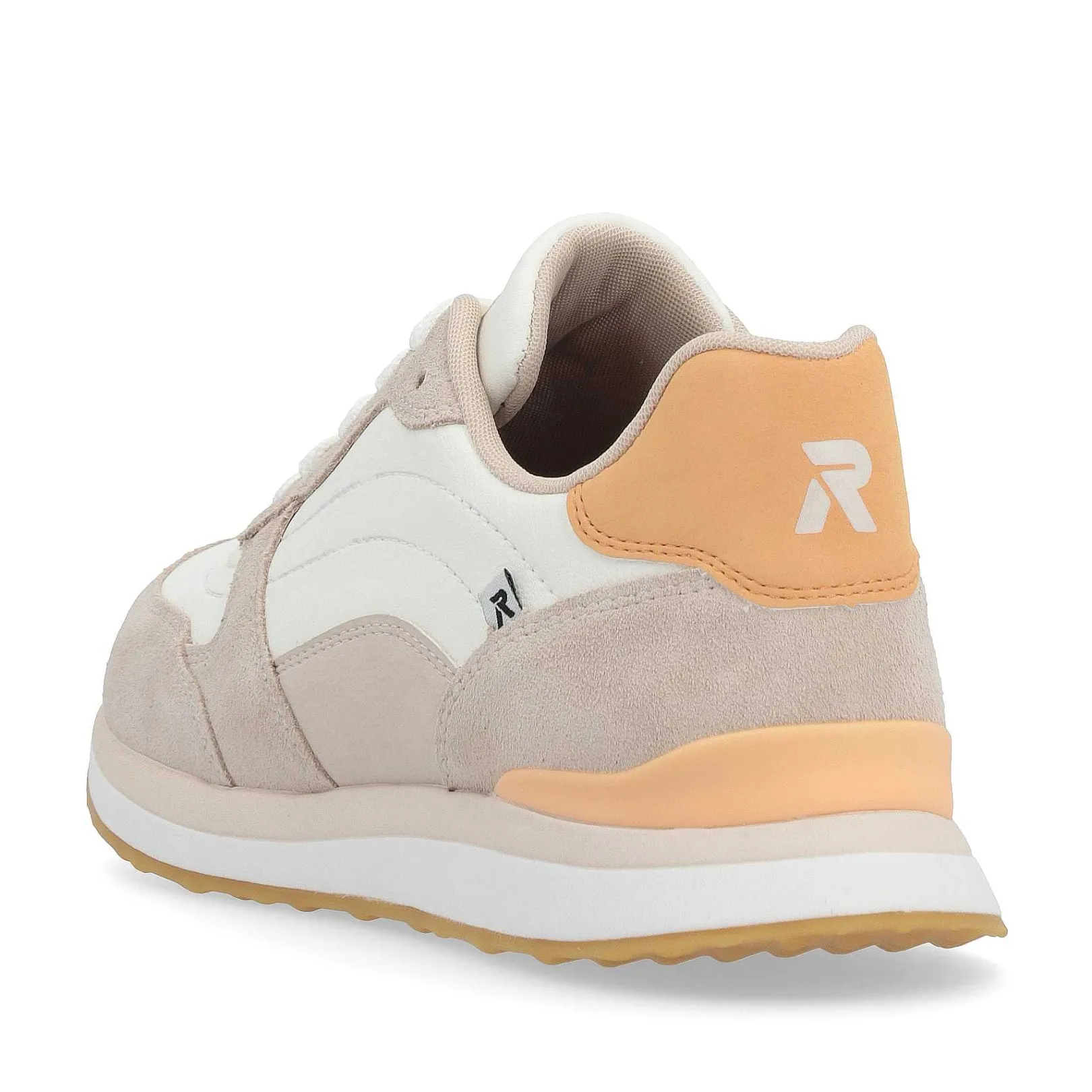 Sale Women'S Sneaker Low Clay Beige Apricot Ladies Sneakers