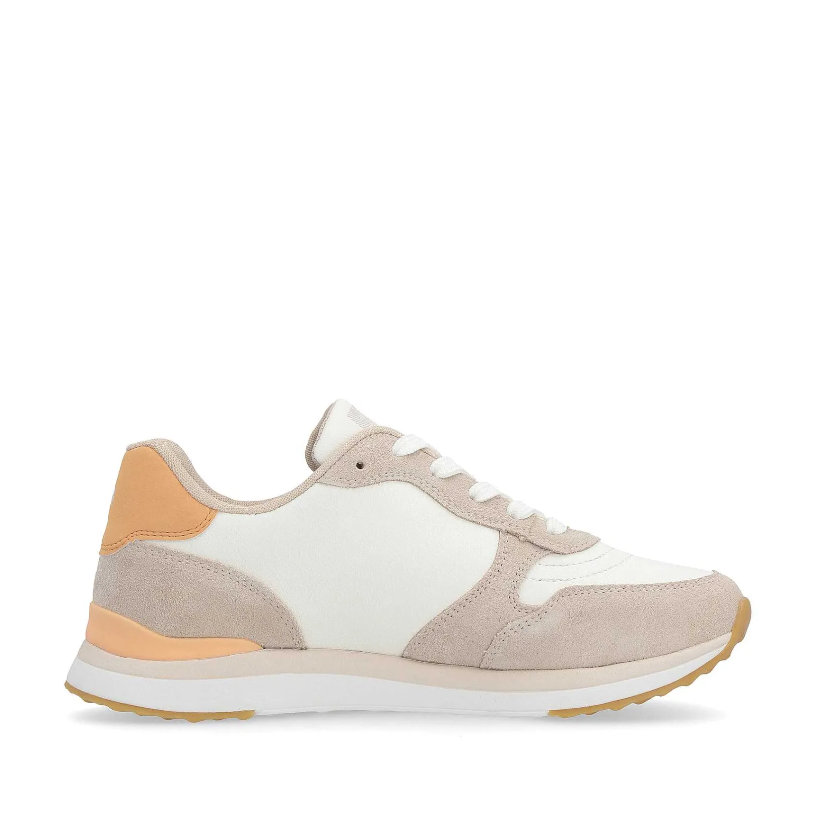 Sale Women'S Sneaker Low Clay Beige Apricot Ladies Sneakers
