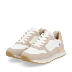 Sale Women'S Sneaker Low Clay Beige Apricot Ladies Sneakers