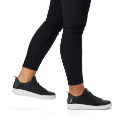 Discount Women'S Sneaker Low Deep Black Ladies Sneakers