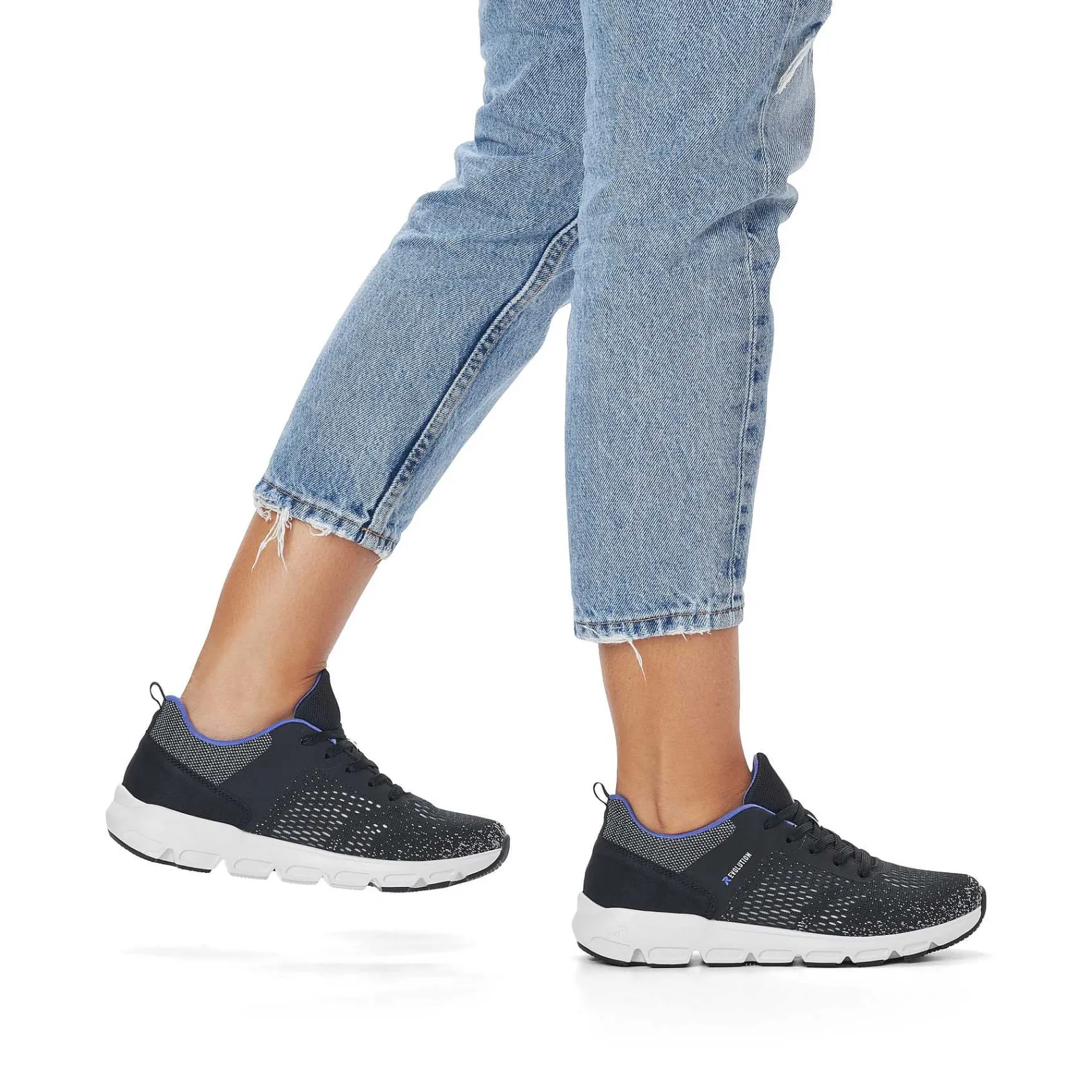 Women'S Sneaker Low Steel Black Ladies Sneakers