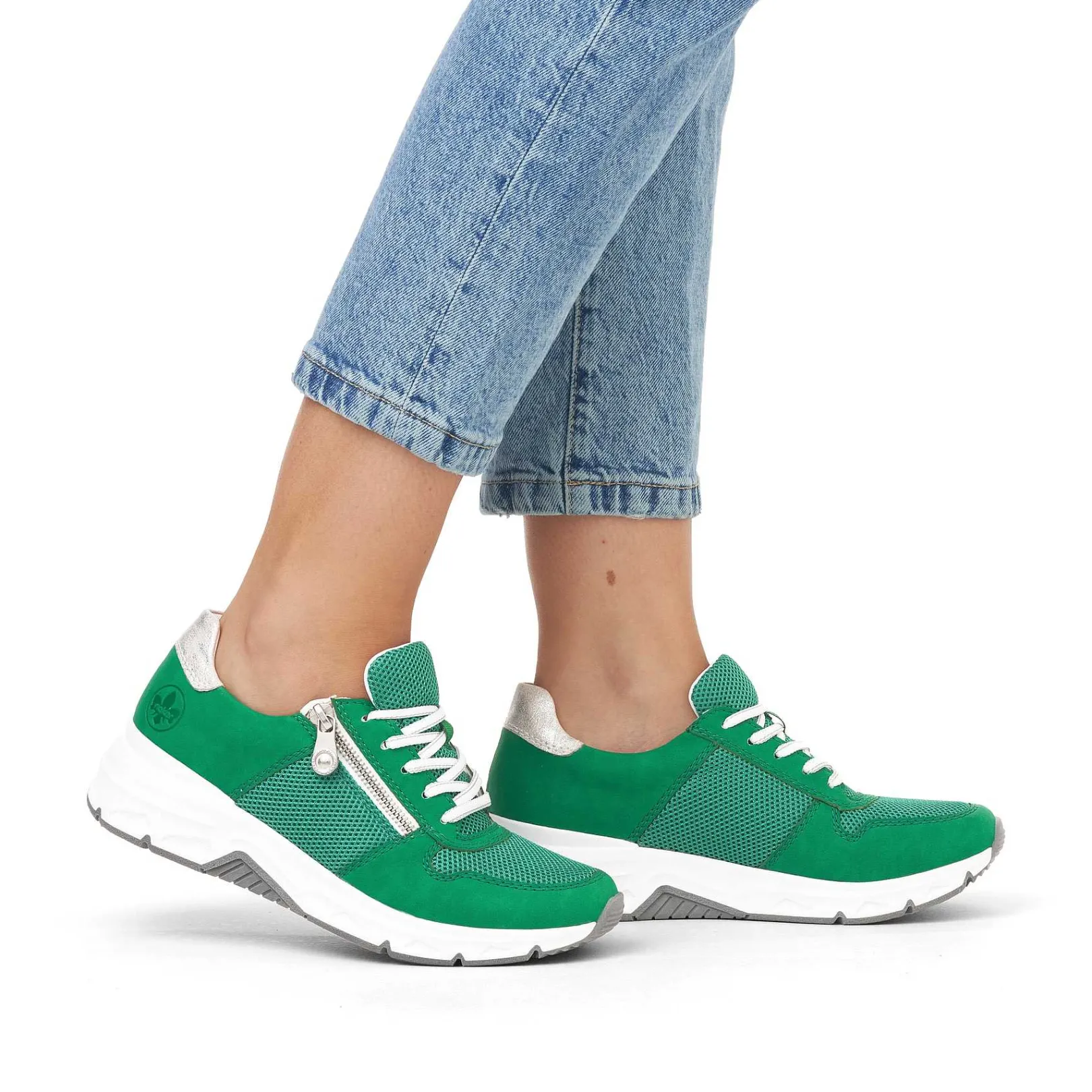 Women'S Sneaker Low Grass Green Ladies Colorful Styles