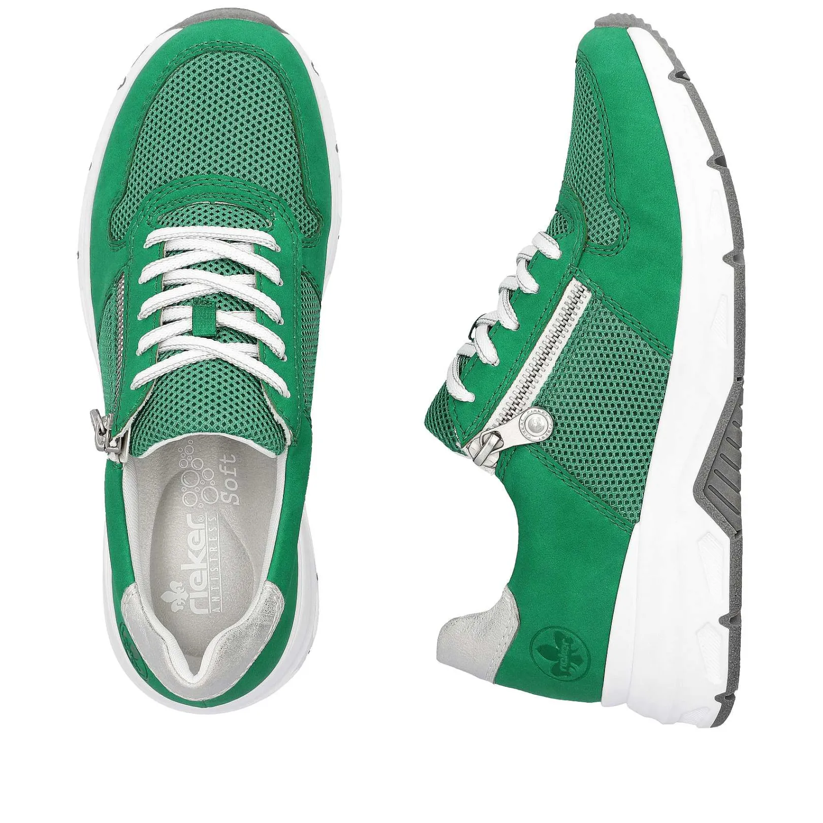 Women'S Sneaker Low Grass Green Ladies Colorful Styles