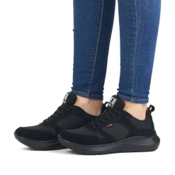 Discount Women'S Sneaker Low Deep Black Ladies Sneakers