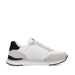 Discount Women'S Sneaker Low Swan-White Arctic-Grey Zebra Ladies Sneakers