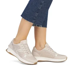 Clearance Women'S Sneaker Low Champagne Ladies Sneakers