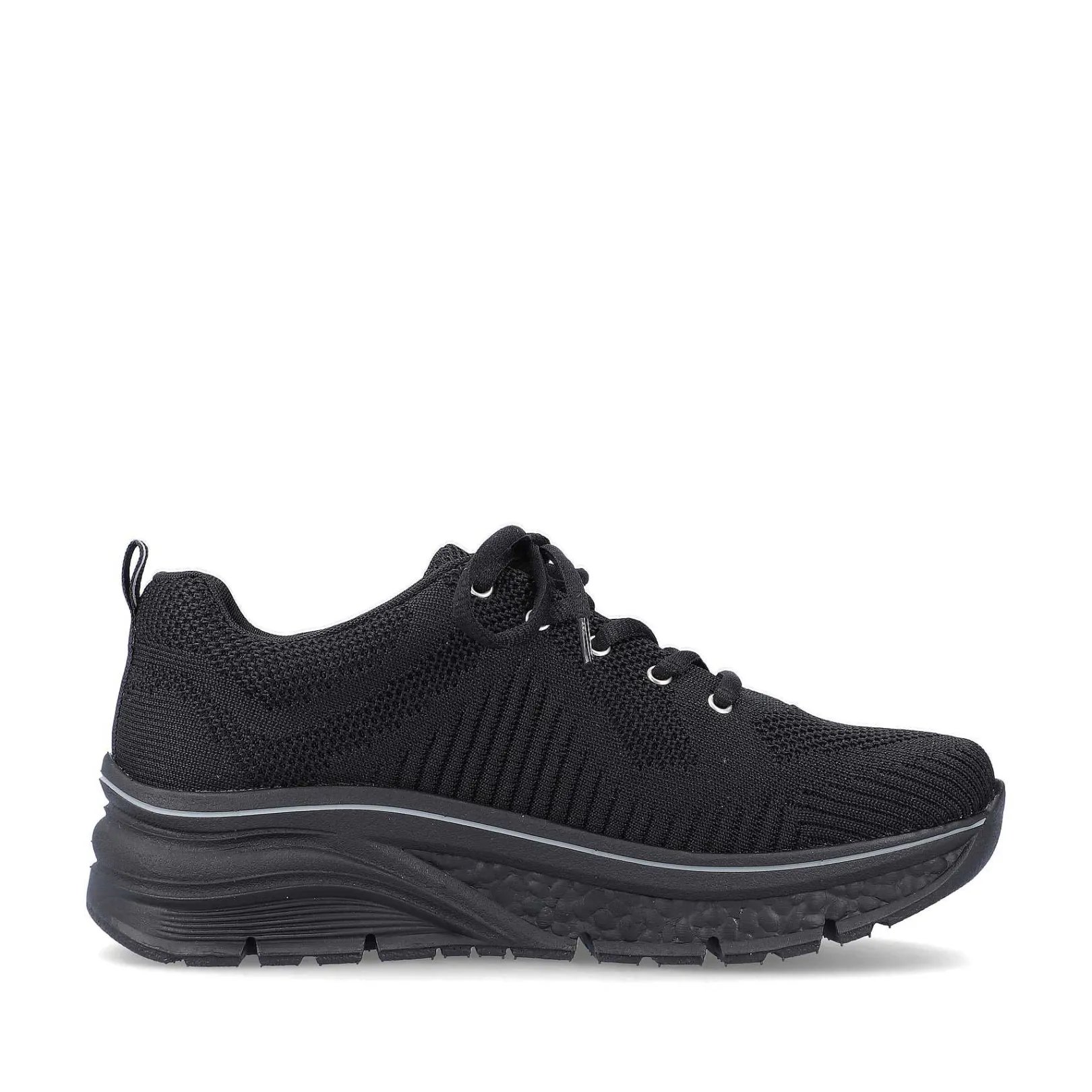 Clearance Women'S Sneaker Low Deep Black Ladies Sneakers