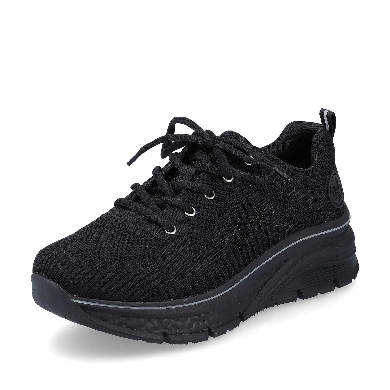 Clearance Women'S Sneaker Low Deep Black Ladies Sneakers