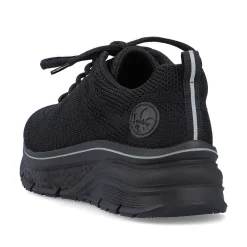 Clearance Women'S Sneaker Low Deep Black Ladies Sneakers