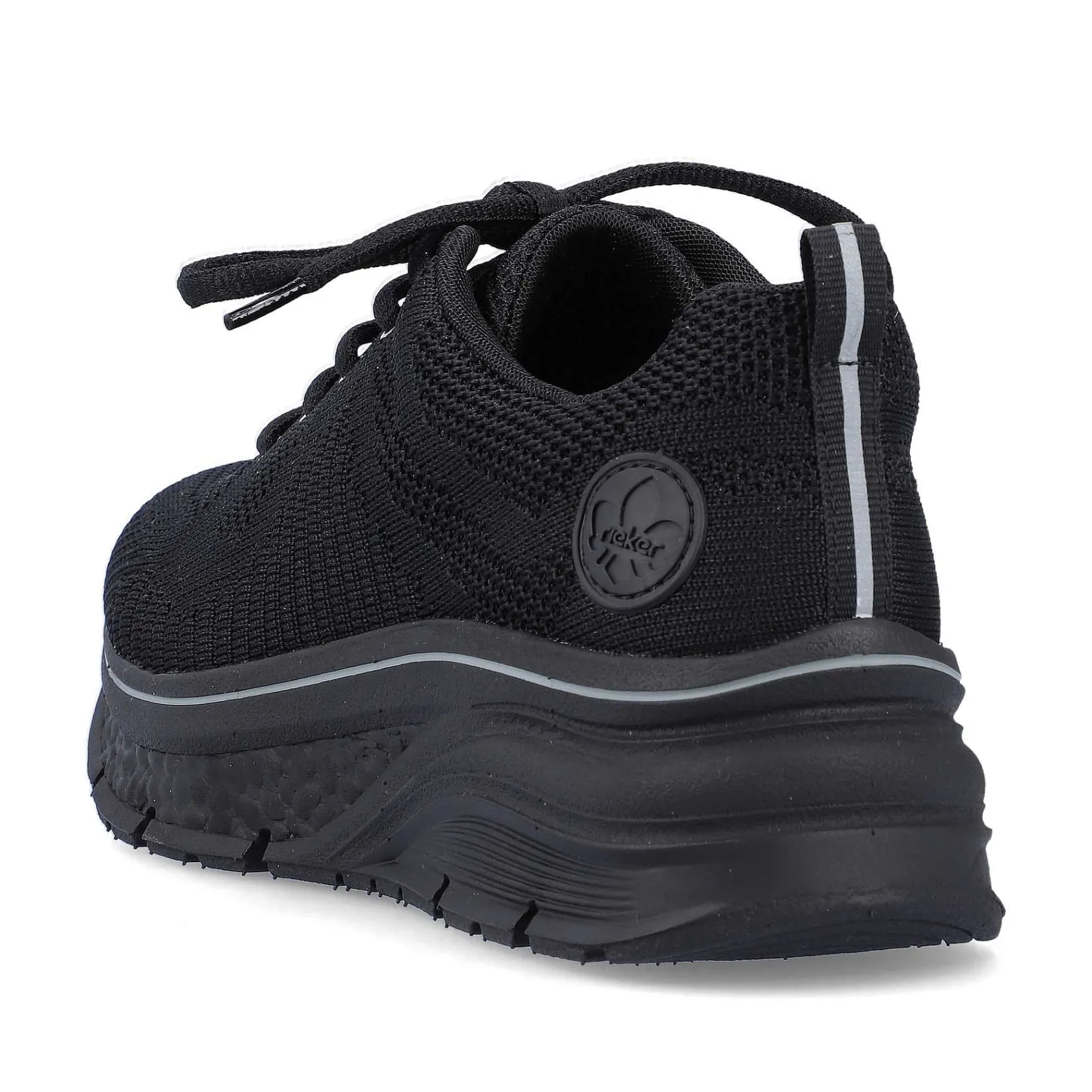 Clearance Women'S Sneaker Low Deep Black Ladies Sneakers