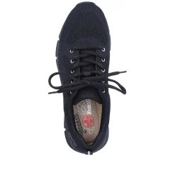 Clearance Women'S Sneaker Low Deep Black Ladies Sneakers