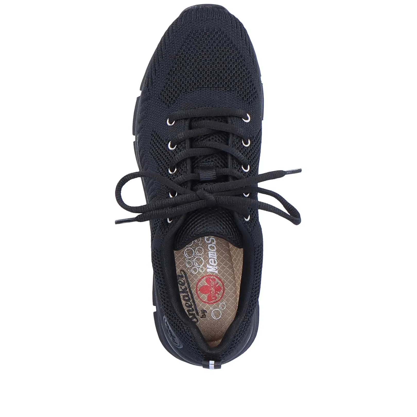 Clearance Women'S Sneaker Low Deep Black Ladies Sneakers