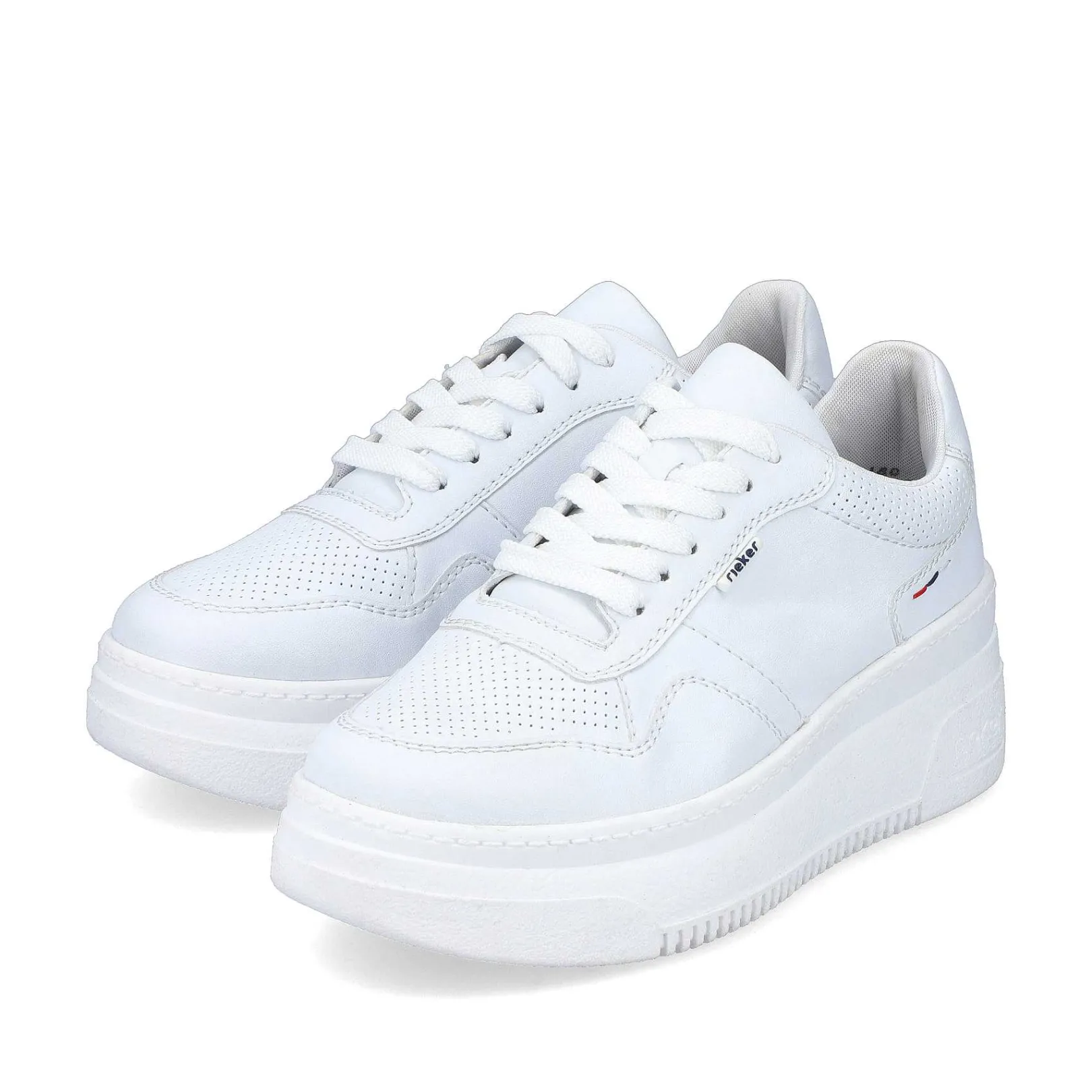 Discount Women'S Sneaker Low Crystal White Ladies Sneakers