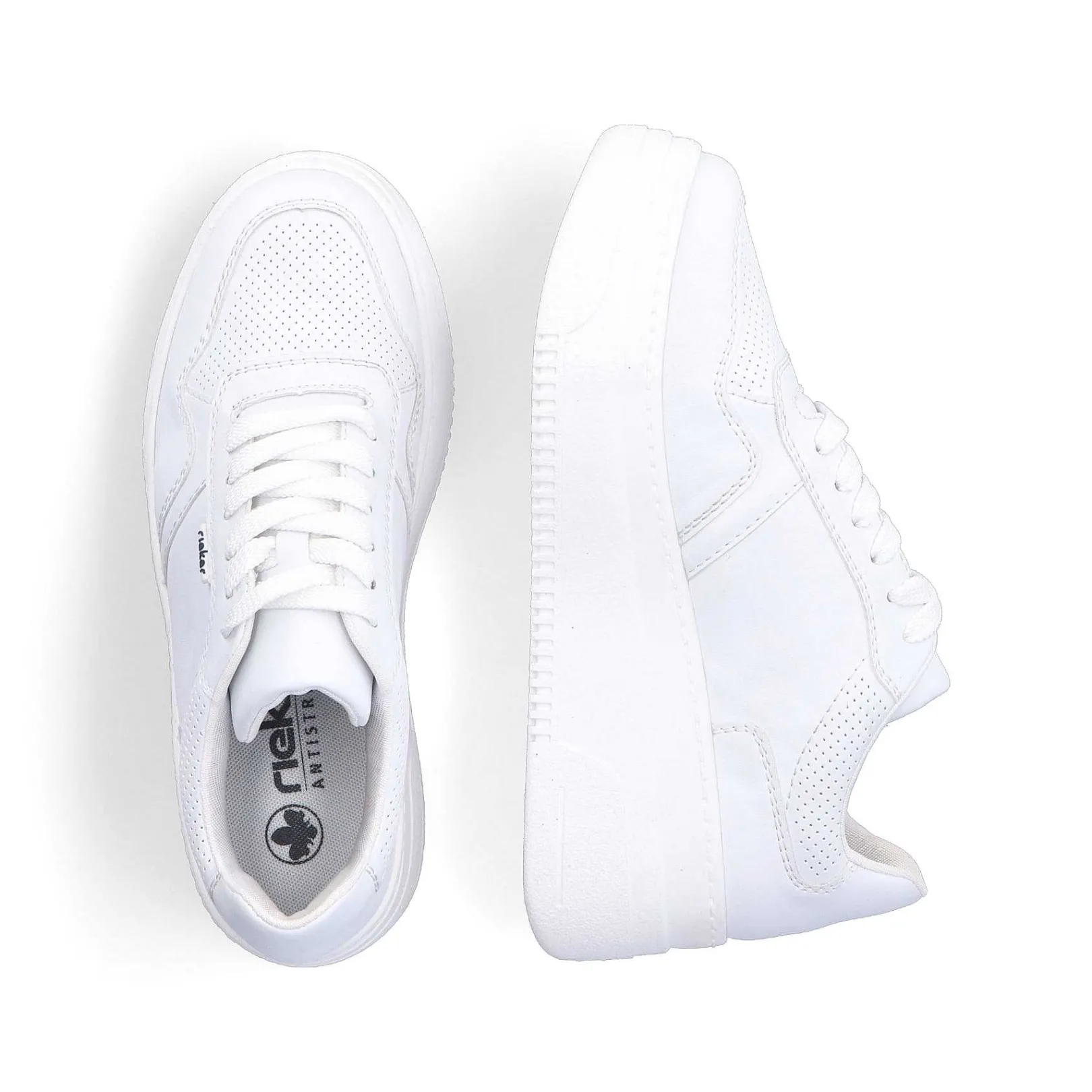 Discount Women'S Sneaker Low Crystal White Ladies Sneakers