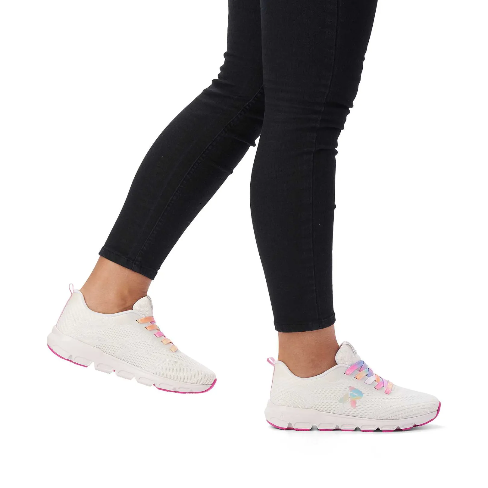 Best Women'S Sneaker Low Crystal White Ladies Sneakers