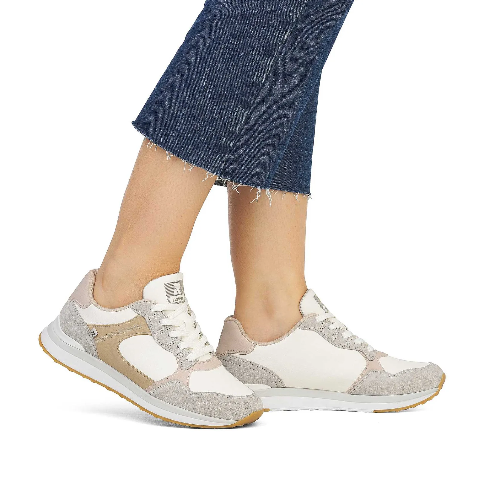 Discount Women'S Sneaker Low Dust Beige Ladies Sneakers