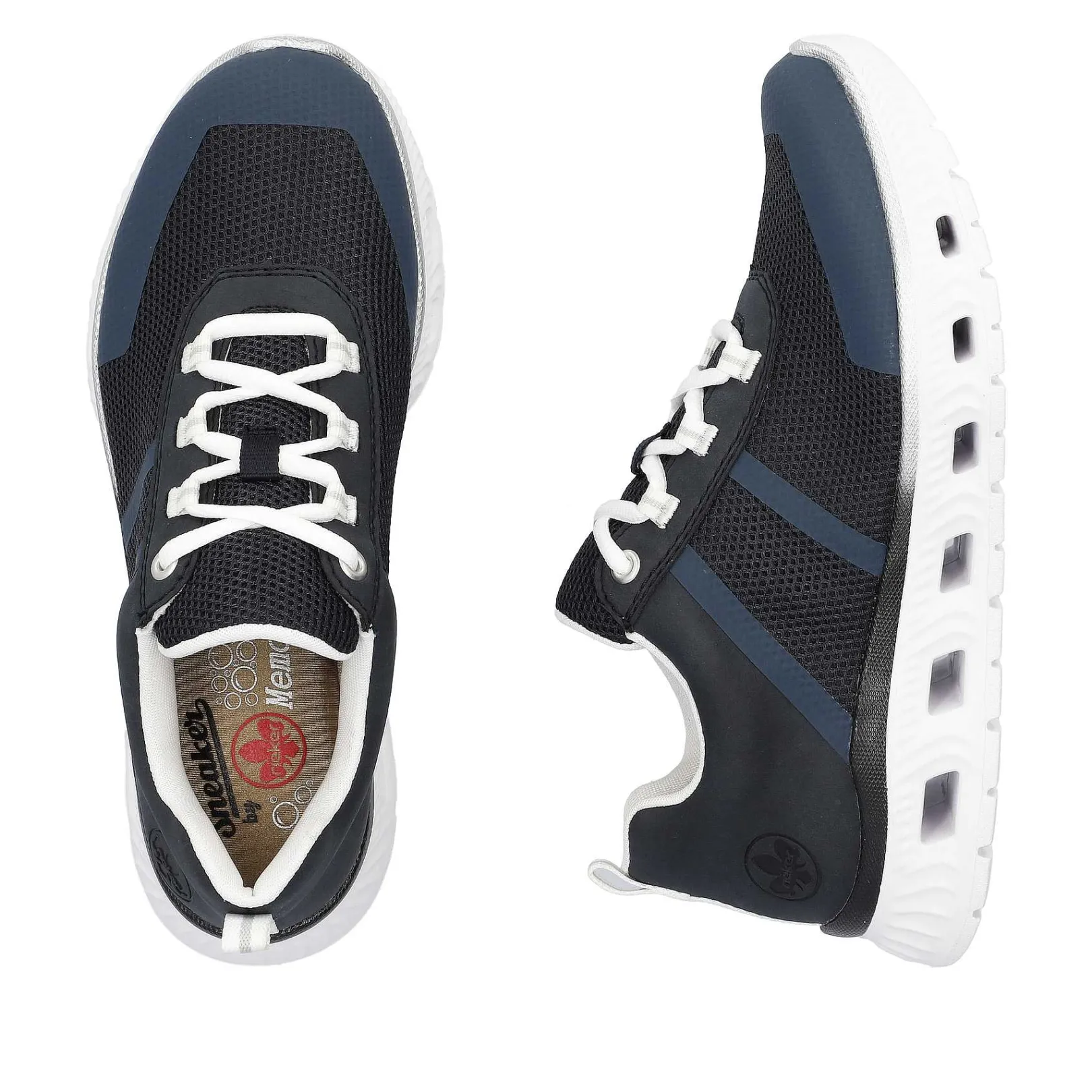 Best Women'S Sneaker Low Steel Blue Ladies Vegan