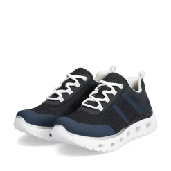 Best Women'S Sneaker Low Steel Blue Ladies Vegan