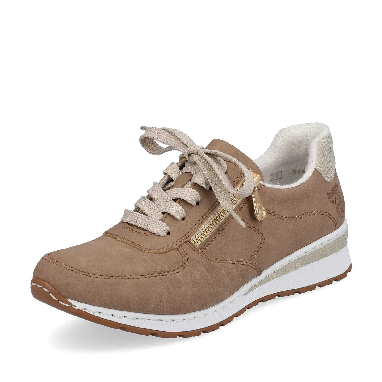Sale Women'S Sneaker Low Nut Brown Ladies Sneakers