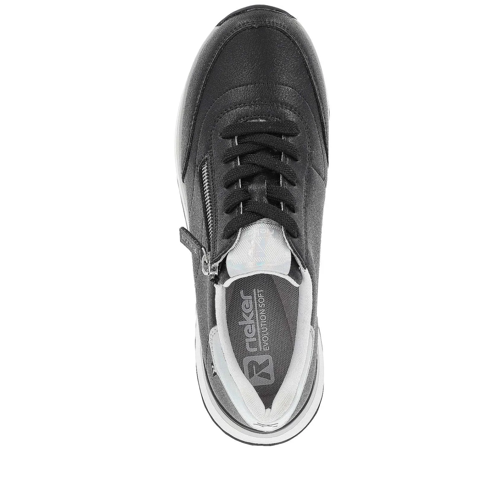 New Women'S Sneaker Low Urban Black Ladies Sneakers