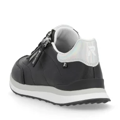 New Women'S Sneaker Low Urban Black Ladies Sneakers