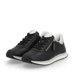New Women'S Sneaker Low Urban Black Ladies Sneakers