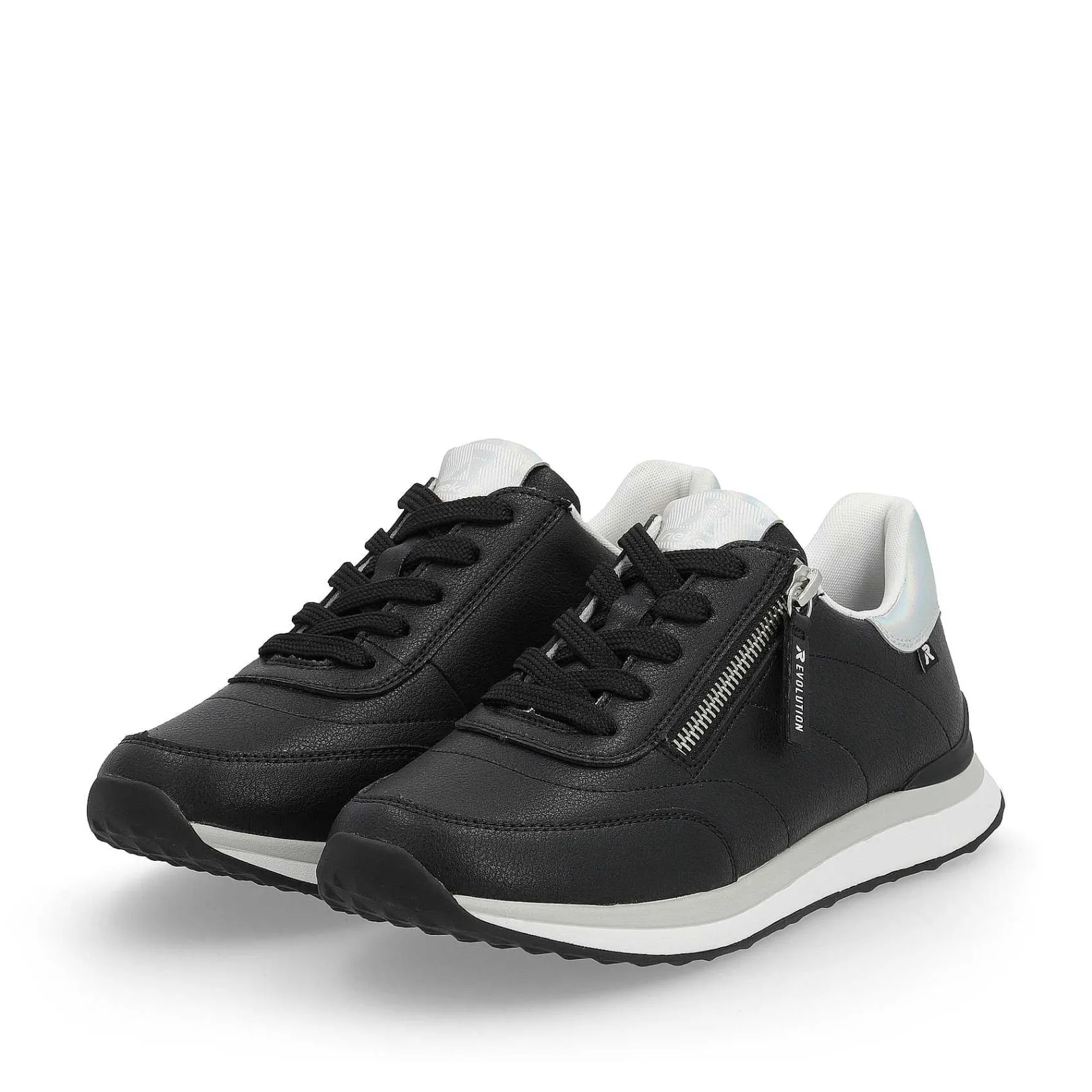 New Women'S Sneaker Low Urban Black Ladies Sneakers