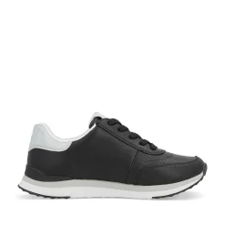 New Women'S Sneaker Low Urban Black Ladies Sneakers