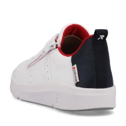 New Women'S Sneaker Low Snow-White True-Red Ladies Sneakers