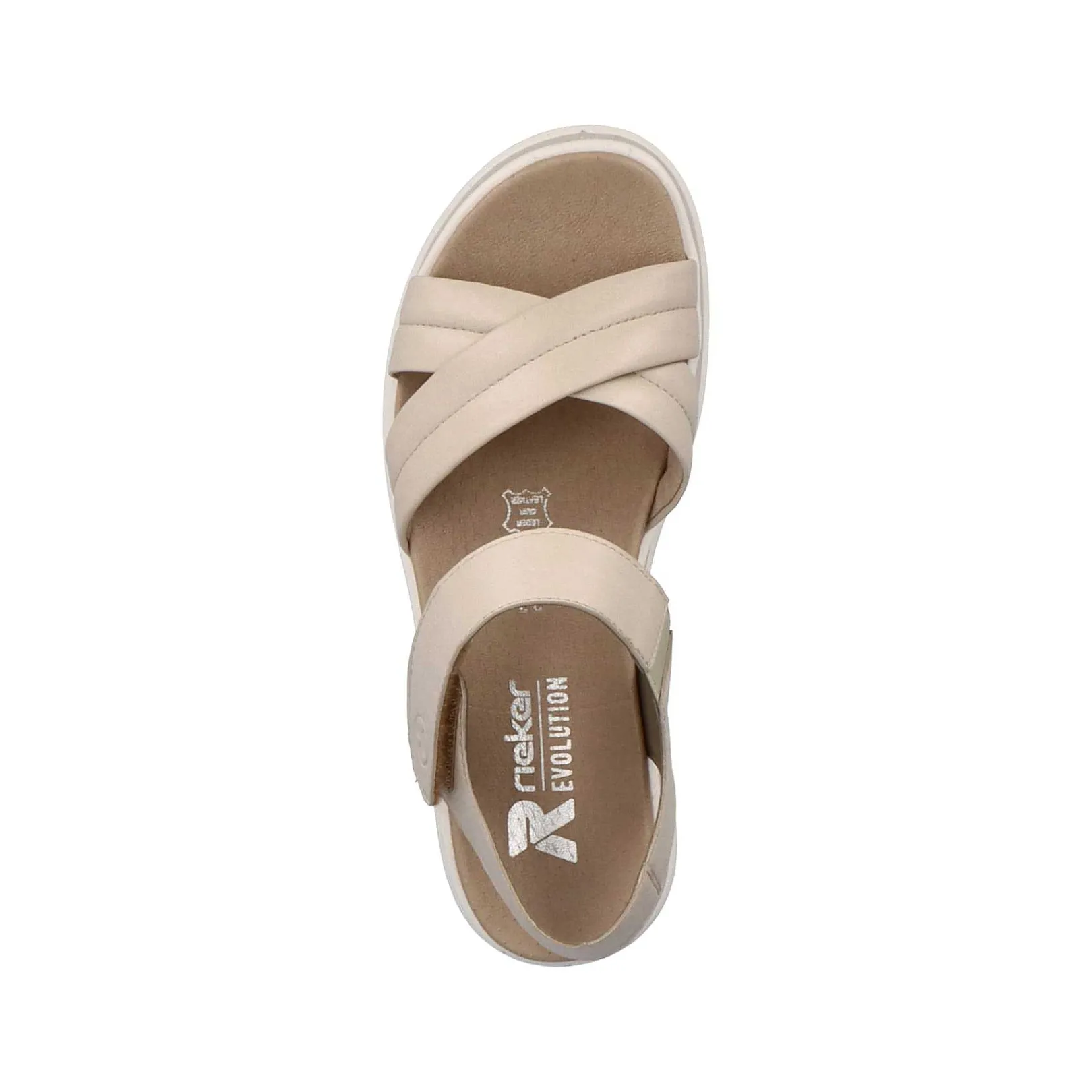Online Women'S Strappy Sandals Cream Beige Ladies Sandals & Sandals