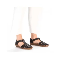 Hot Women'S Strappy Sandals Midnight Black Ladies Sandals & Sandals