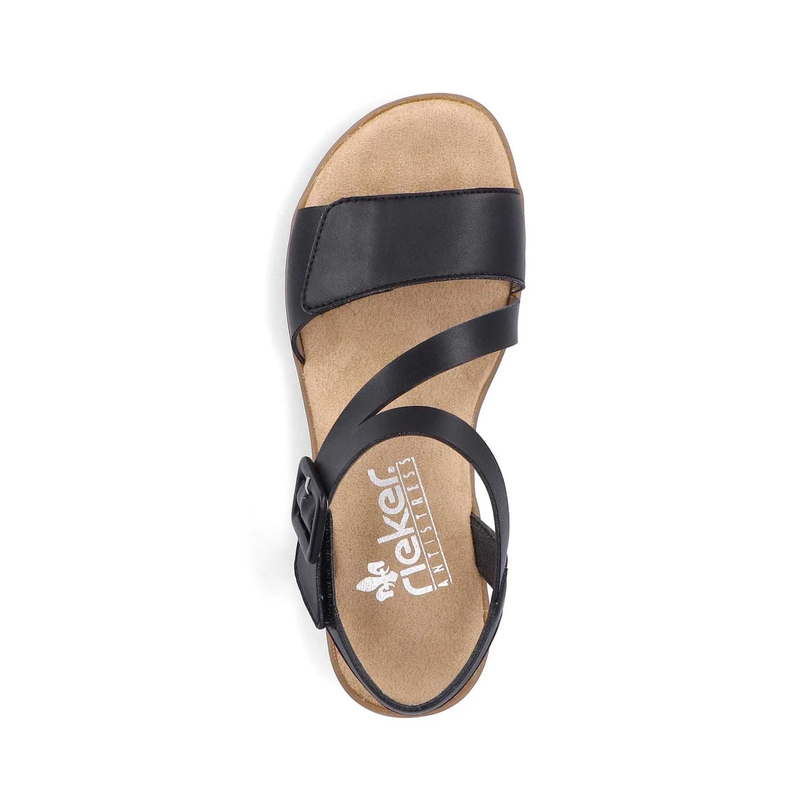 Outlet Women'S Strappy Sandals Night Black Ladies Sandals & Sandals