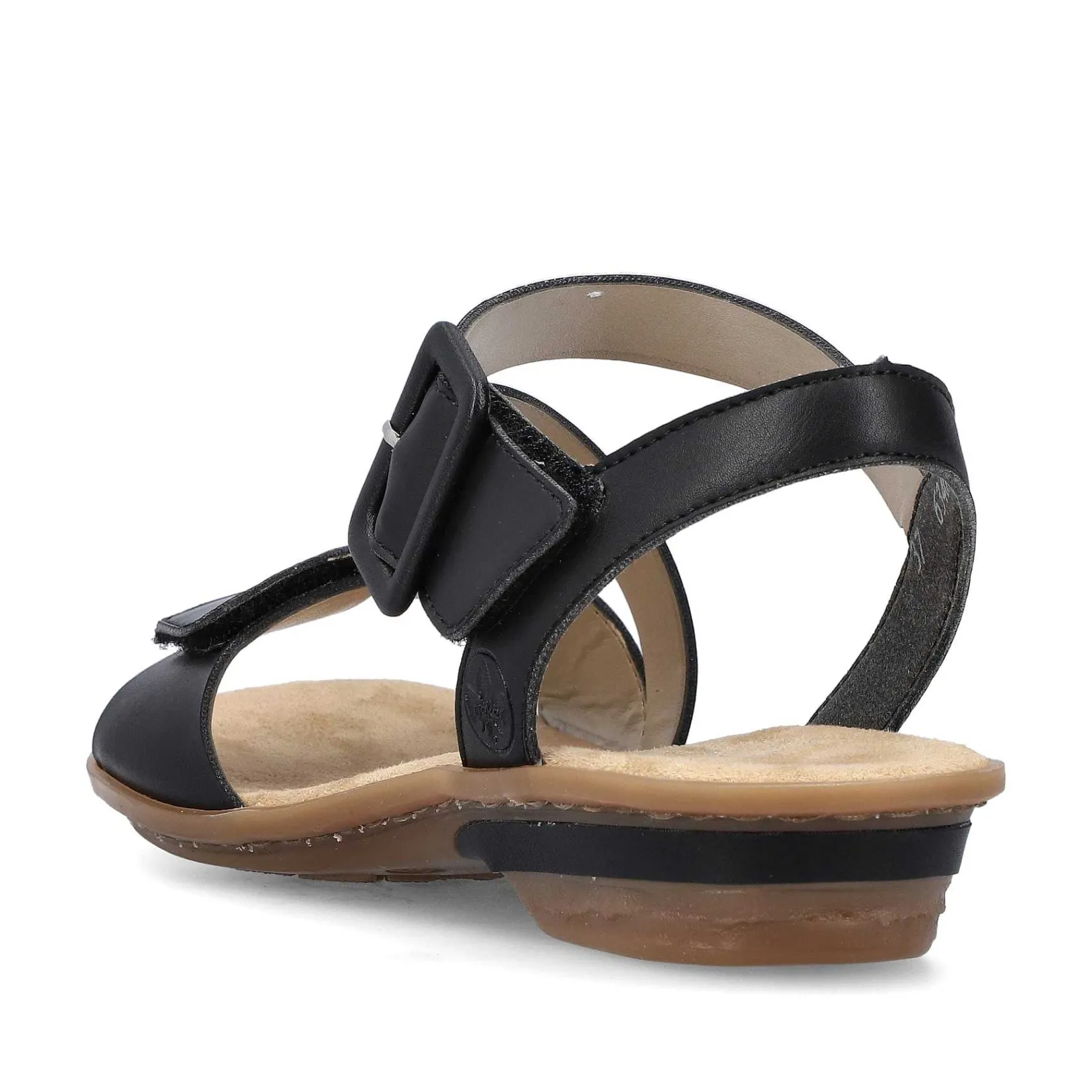 Outlet Women'S Strappy Sandals Night Black Ladies Sandals & Sandals