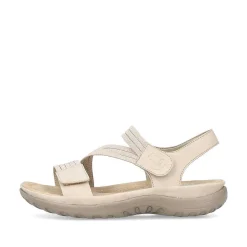 Outlet Women'S Strappy Sandals Light Beige Ladies Sandals & Sandals