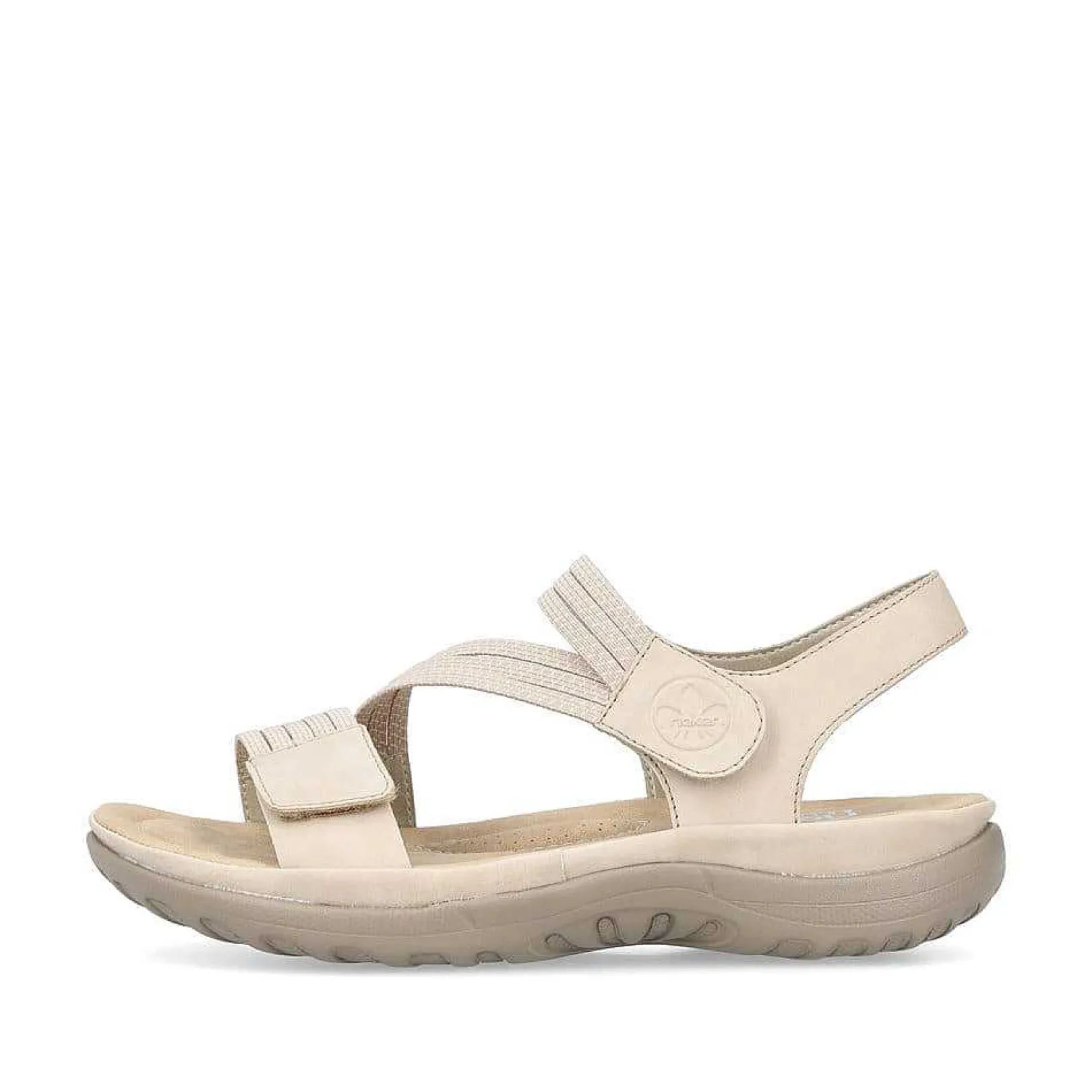 Outlet Women'S Strappy Sandals Light Beige Ladies Sandals & Sandals