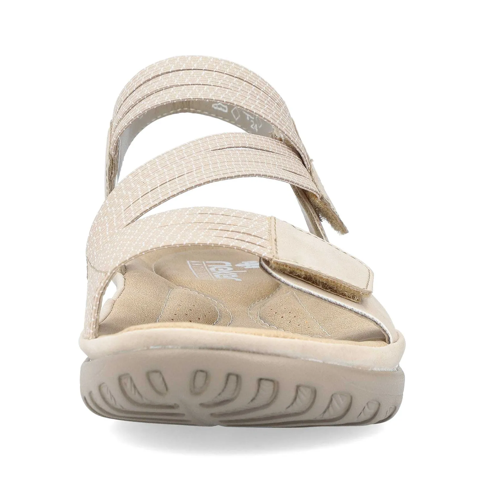 Outlet Women'S Strappy Sandals Light Beige Ladies Sandals & Sandals