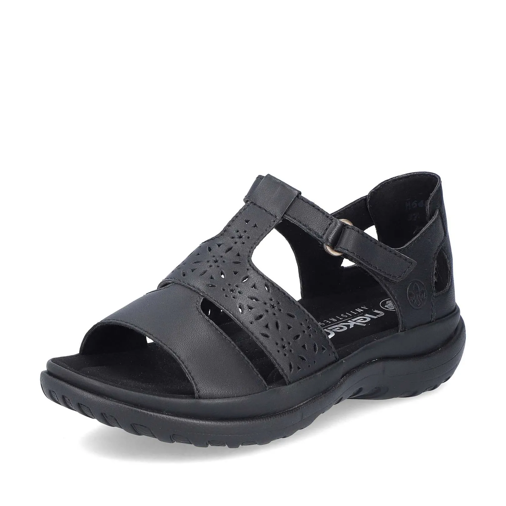 Best Women'S Strappy Sandals Glossy Black Ladies Sandals & Sandals