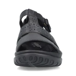 Best Women'S Strappy Sandals Glossy Black Ladies Sandals & Sandals
