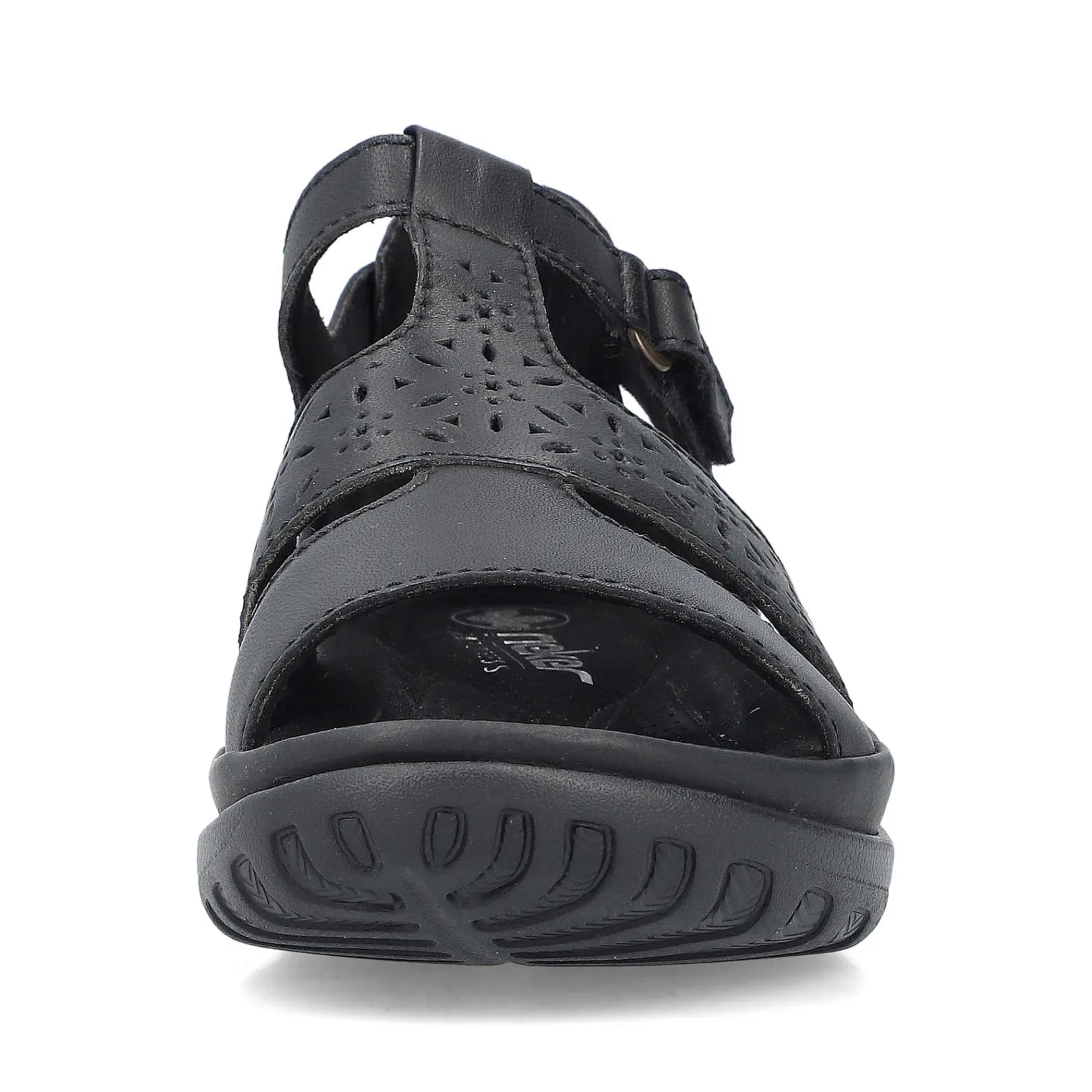 Best Women'S Strappy Sandals Glossy Black Ladies Sandals & Sandals