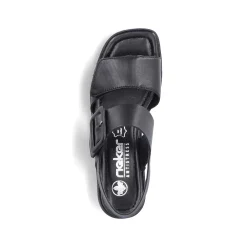 Best Women'S Strappy Sandals Glossy Black Men'S Summer Shoes