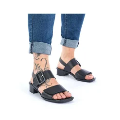 Best Women'S Strappy Sandals Glossy Black Men'S Summer Shoes