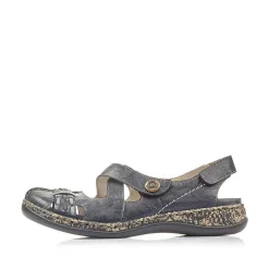 New Women'S Strappy Sandals Navy Blue Ladies Sandals & Sandals