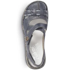 New Women'S Strappy Sandals Navy Blue Ladies Sandals & Sandals