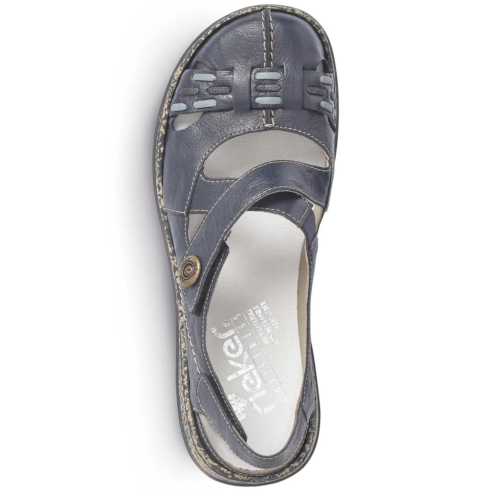 New Women'S Strappy Sandals Navy Blue Ladies Sandals & Sandals