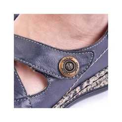 New Women'S Strappy Sandals Navy Blue Ladies Sandals & Sandals