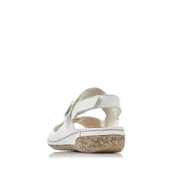 Women'S Strappy Sandals Pure White Ladies Sandals & Sandals