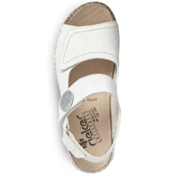 Women'S Strappy Sandals Pure White Ladies Sandals & Sandals