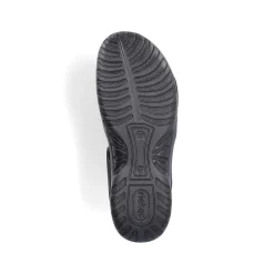 New Women'S Strappy Sandals Asphalt Black Ladies Vegan