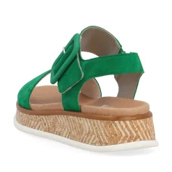 Hot Women'S Strappy Sandals Emerald Green Ladies Colorful Styles