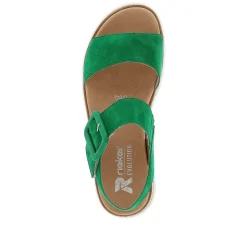 Hot Women'S Strappy Sandals Emerald Green Ladies Colorful Styles